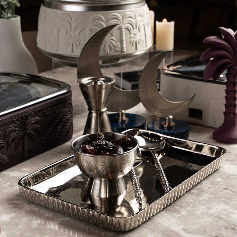 بلندز مبخرة فضية بنقش السبحة - Image 5